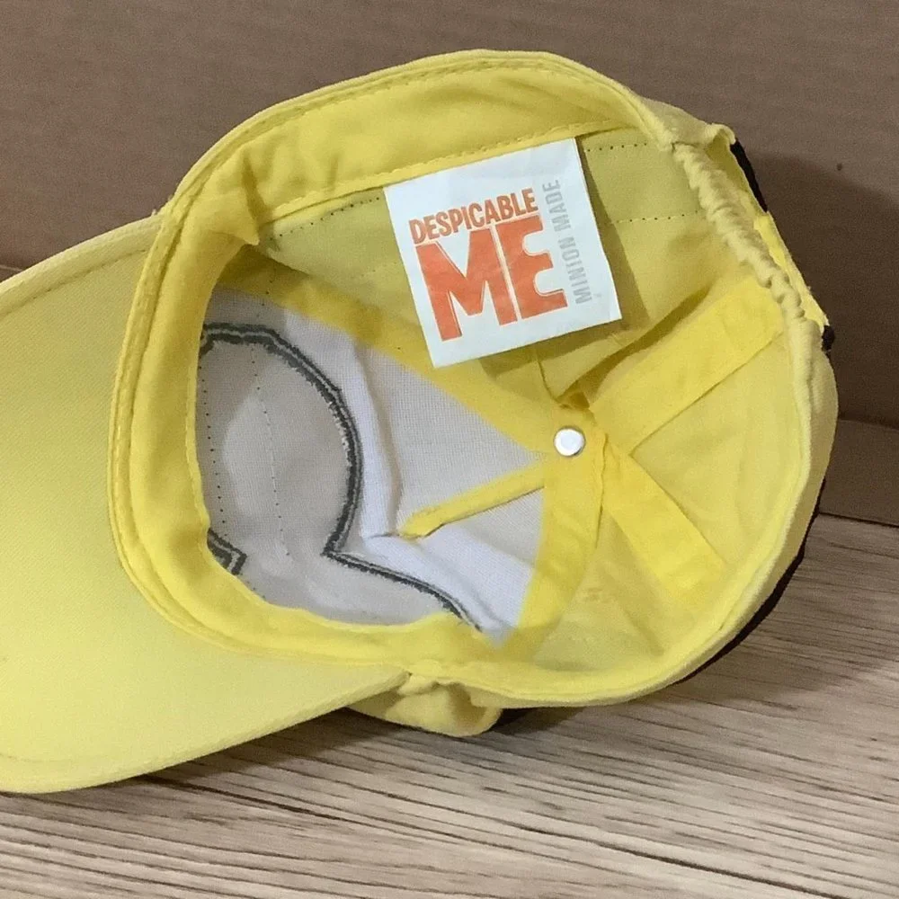 Despicable‎ Me Minion Baby Infant baseball cap hat 6-12 months 100% Cotton